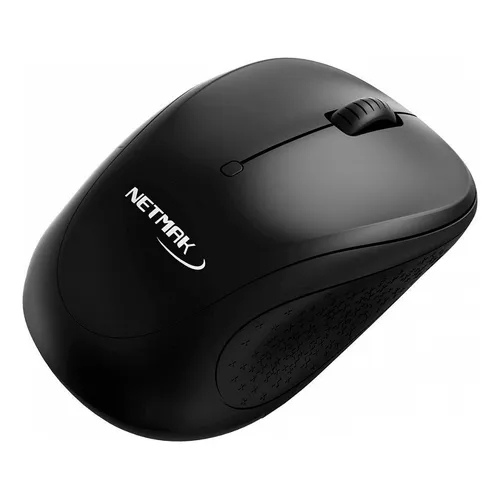 MOUSE INALAMBRICO NETMAK M685 NEGRO (NO INCLUYE PILA)