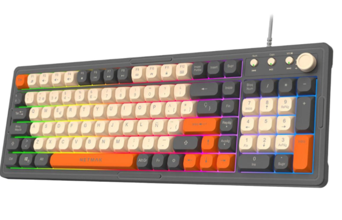 TECLADO GAMER MINIMALISTA NM-TM32