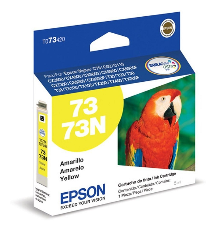 EPSON T0734 AMARILLO C79/92/110/CX3900/5900/5600/T23 5ML