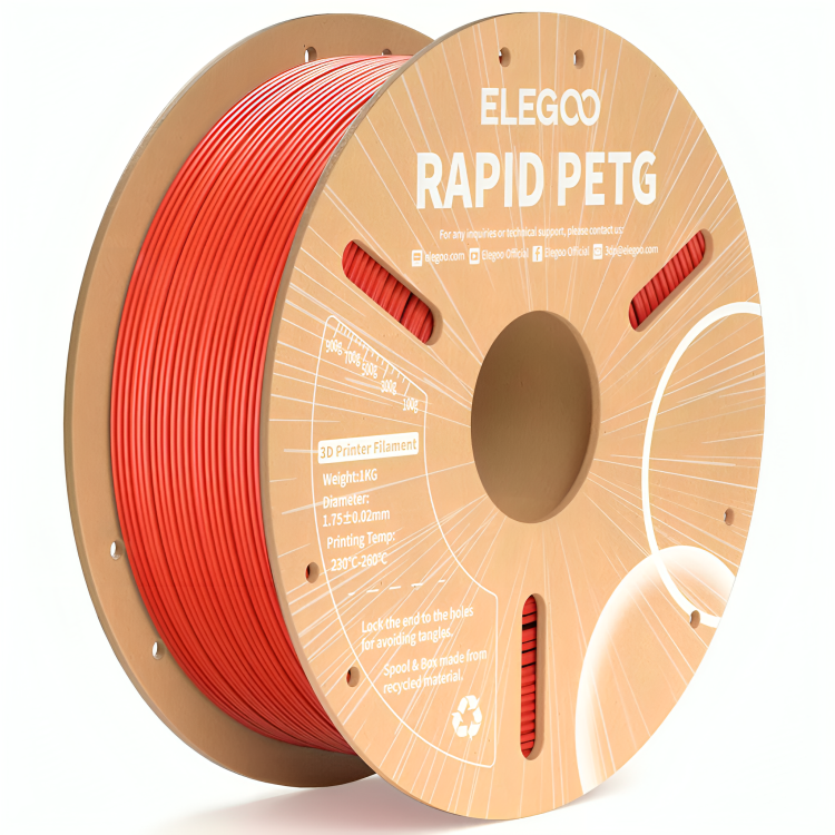 FILAMENTO PETG ELEGOO ROJO