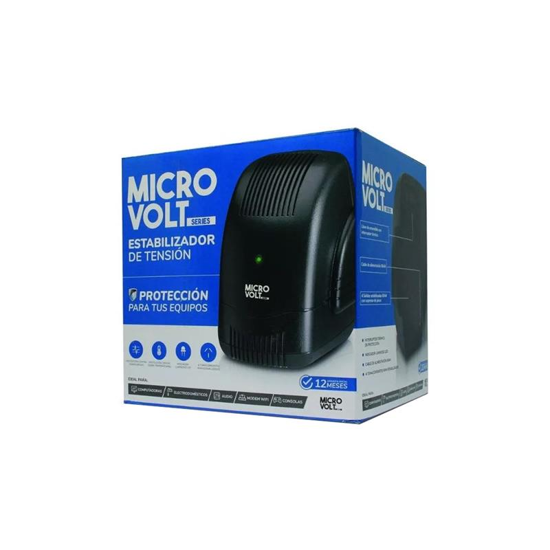 ESTABILIZADOR TRV MICRO VOLT L/ 1200VA/ 4 TOMAS