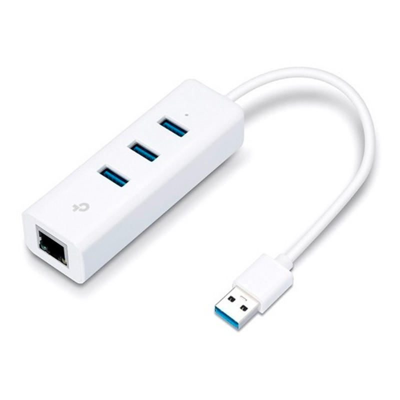RED USB LAN UE330 3.0 + MINIHUB 3 PUERTOS USB TP-LINK G/3 MESES
