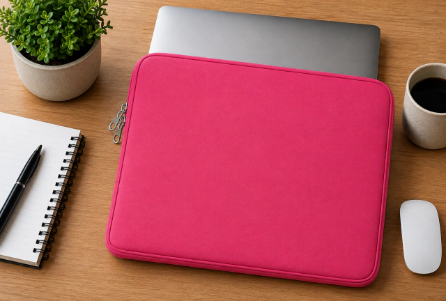 FUNDA NOTEBOOK CDTEK 14" CORDURA FUCSIA