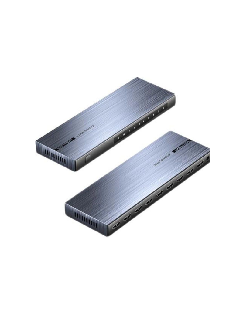 SPLITTER HDMI 1X8 /2K/4K CON FUENTE VENTION VN-AKQB0EU