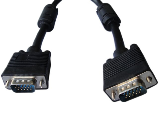 CABLE VGA DB15 MACHO A MACHO 10MT C/FILTRO INTCO/NISUTA/NETMAK/GENERICO