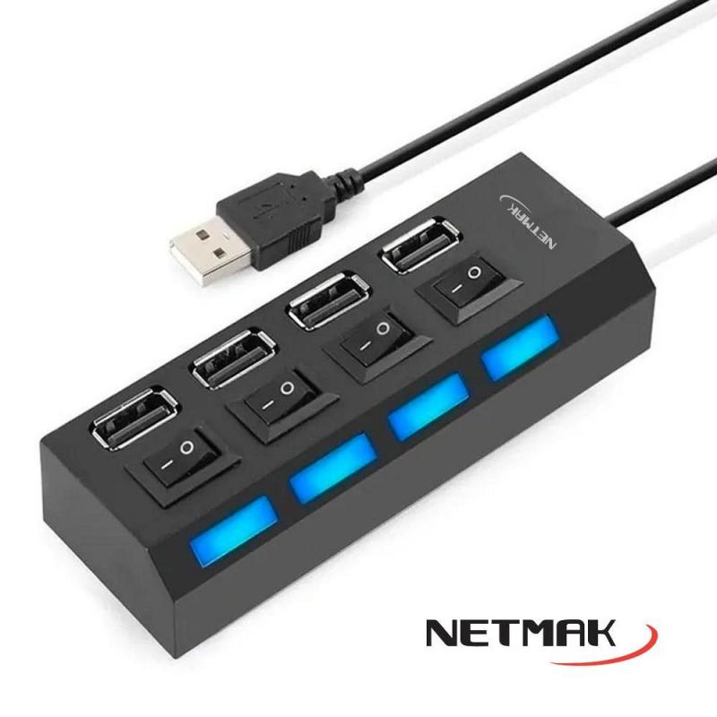 HUB USB 2.0 4P NM-AC08