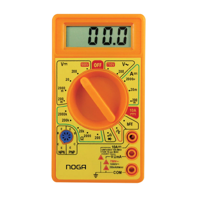 TESTER DE VOLTAJE CON BUZZER DT-830D NOGA