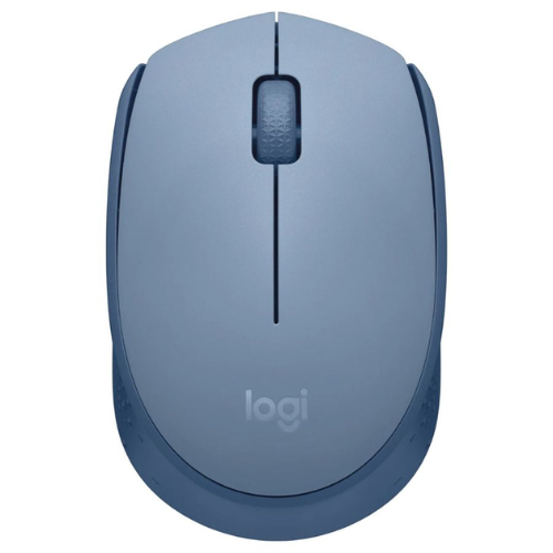 MOUSE INALAMBRICO LOGITECH  M170 AZUL/GRIS