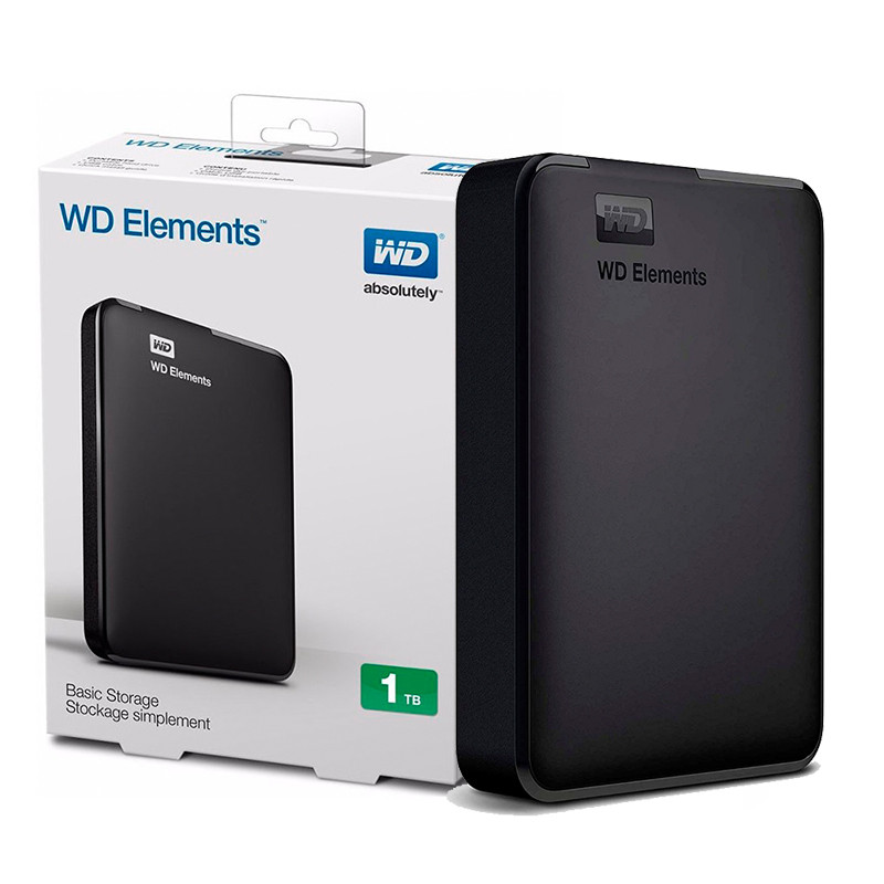 HD USB 1TB WD ELEMENTS 3.0