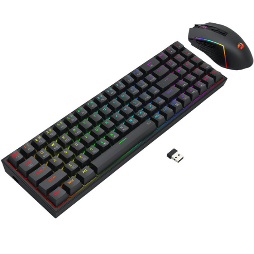 COMBO GAMER TECLADO + MOUSE WIRELESS S136 REDRAGON