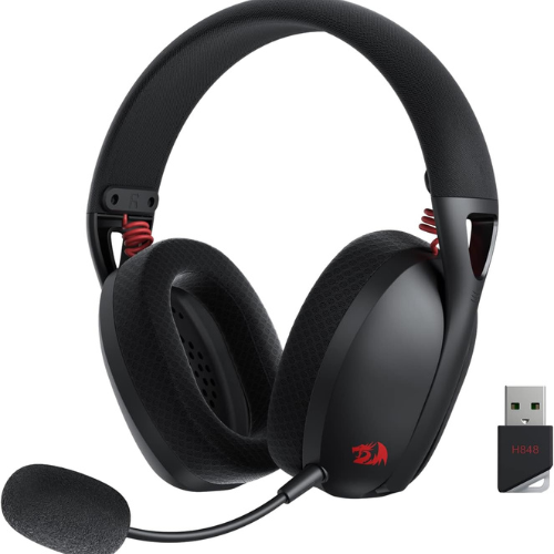 AURICULAR GAMER REDRAGON H848 WIRELESS IRE PRO BLACK C/MIC