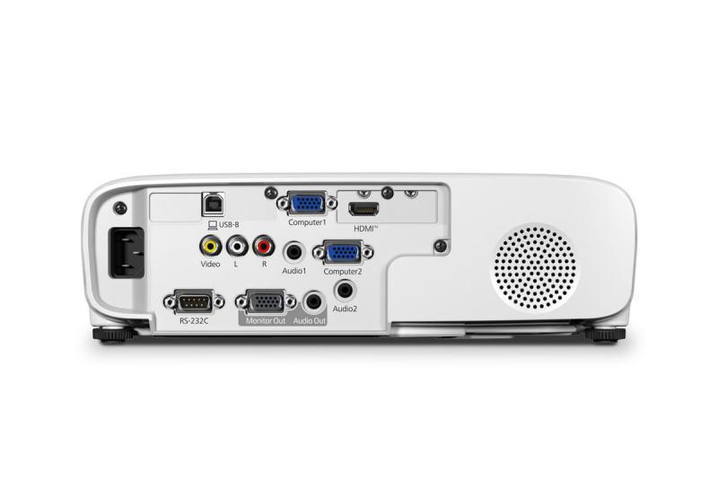 PROYECTOR EPSON POWERLITE E24 3600LM (LAMP 3LCD) (XGA 1024X768) 4:3 HDMI/ OFICINAS / SALONES DE CLASES