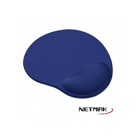 PAD MOUSE LISO GEL AZUL NM-PGEL-B