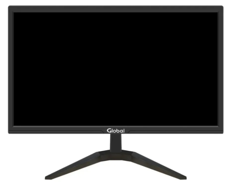 MONITOR LED 19" GLOBAL HD VGA HDMI + INCLUYE CABLE HDMI