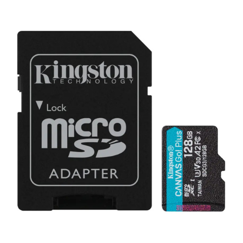 MEM MICRO SDXC 128GB V30 U3 A2 CANVAS GO PLUS G4 KINGSTON SDCG4