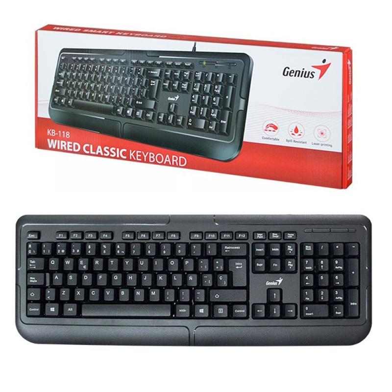 TECLADO USB GENIUS KB-118