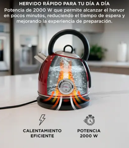 PAVA ELECTRICA PAVELE15 1.7LT ROJA GADNIC CUK