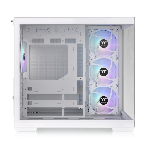 GABINETE (GM) MID TOWER THERMALTAKE VIEW 380 SNOW / TG X2 / FAN ARGB X4 (3+1) / VGA 415MM / CA-1Z2-00M6WN-00