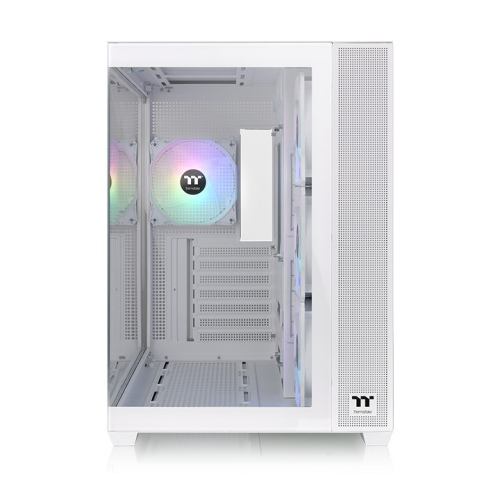 GABINETE (GM) MID TOWER THERMALTAKE VIEW 380 SNOW / TG X2 / FAN ARGB X4 (3+1) / VGA 415MM / CA-1Z2-00M6WN-00