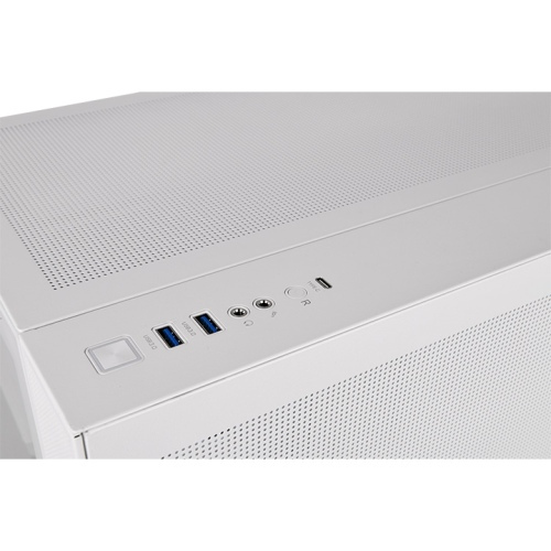 GABINETE (GM) MID TOWER THERMALTAKE VIEW 380 SNOW / TG X2 / FAN ARGB X4 (3+1) / VGA 415MM / CA-1Z2-00M6WN-00