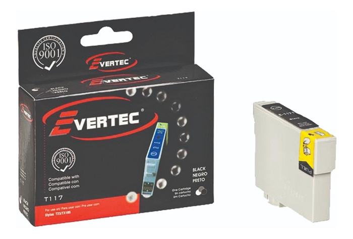 EVERTEC T117 NEGRO P/T23/TX105/TX115