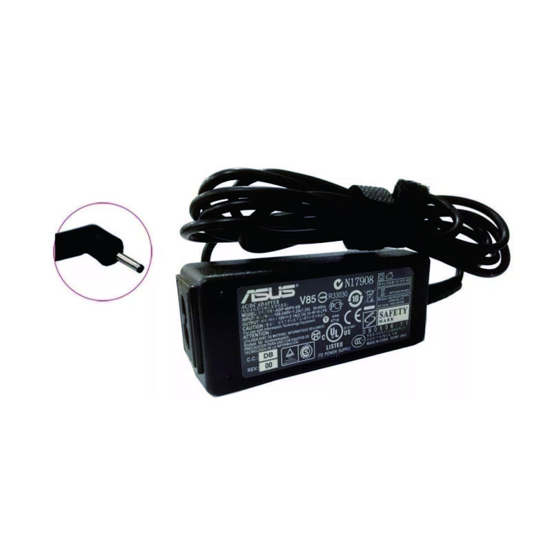 TRAFO NB ASUS 40W 19V 2.10A MC-1902100A-L PIN 2.5MMX0.7MM PROBATTERY SIN CABLE