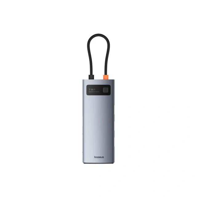 HUB USB TIPO C 7P 3 USB 3.0 + 1 HDMI+1 SD+ 1 TIPO C 4K@60HZ PD100W A03038 BASEUS