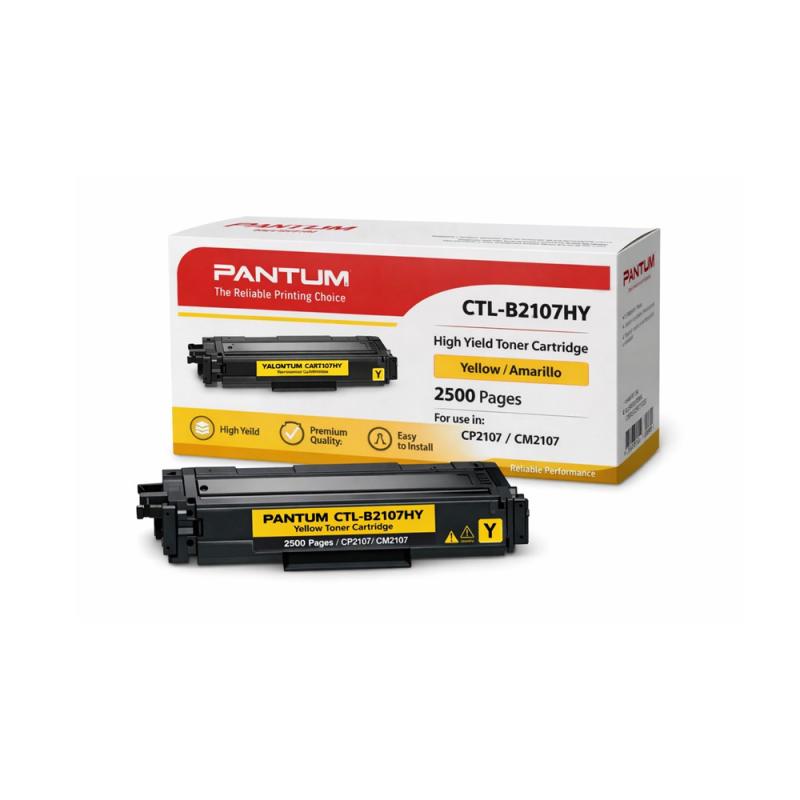 TONER PANTUM CTL-B2107HY AMARILLO 1.000PAG P/ CP2107DW