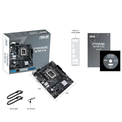 MB ASUS PRIME H610M-K D4 S1700