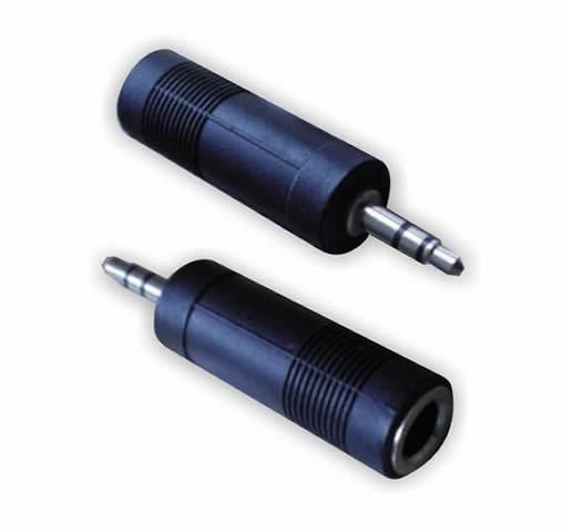ADAPTADOR PLUG STEREO 3.5 MACHO A PLUG 6.3H HEMBRA NSADST36
