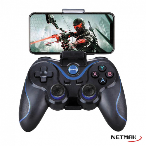 JOYSTICK INALAMBRICO CELULAR CON SOPORTE /TV/PC NETMAK NM-NITRO