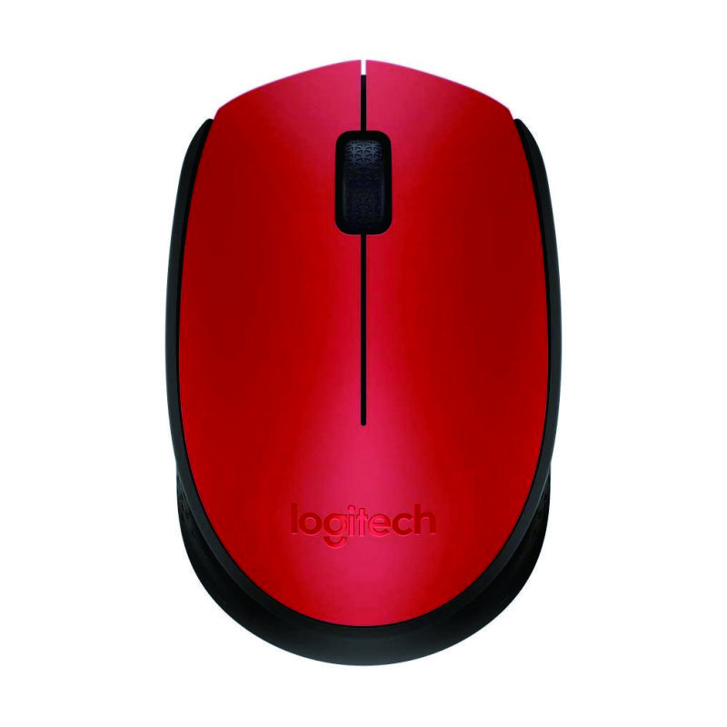 MOUSE INALAMBRICO LOGITECH  M170 RED