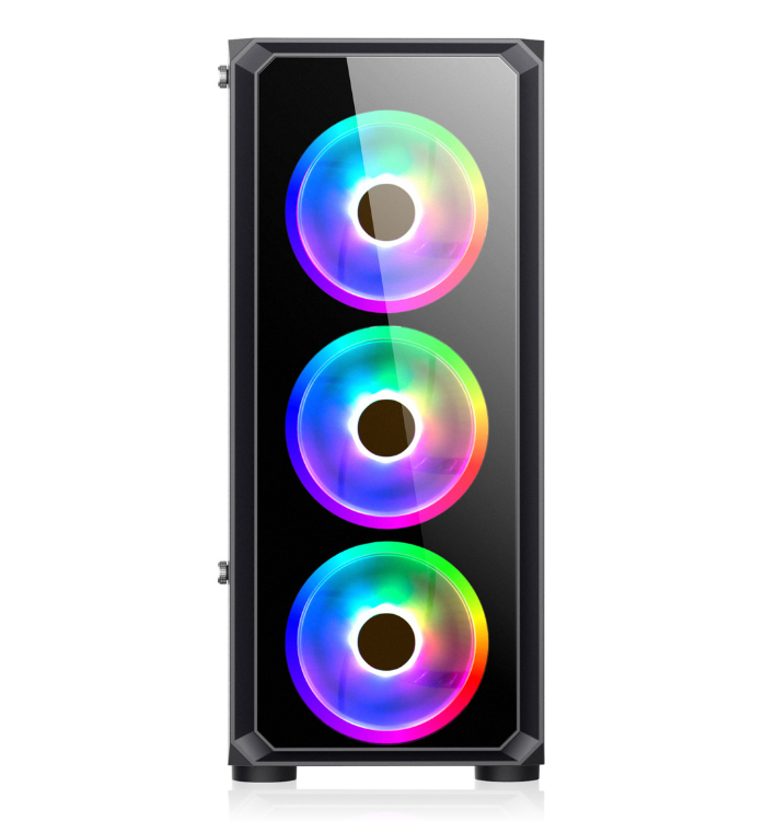 GABINETE (GM) ATX/ M-ATX/ ITX JALATEC JT-Z76 GPU 400MM FUENTE 750W 80 PLUS BRONZE
