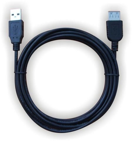 CABLE EXTENSION USB 2.0 3MT NISUTA NSCALUS3