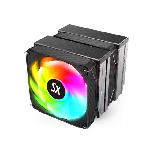COOLER MICRO SOLARMAX CC-621A ARGB TDP 260W INTEL SOCKET: LGA775/LGA115X/LGA1200/LGA1700/ LGA1366 AMD SOCKET: FM2/FM1/AM3+/AM3/AM2+/AM2/AM4/AM5/940/939/754