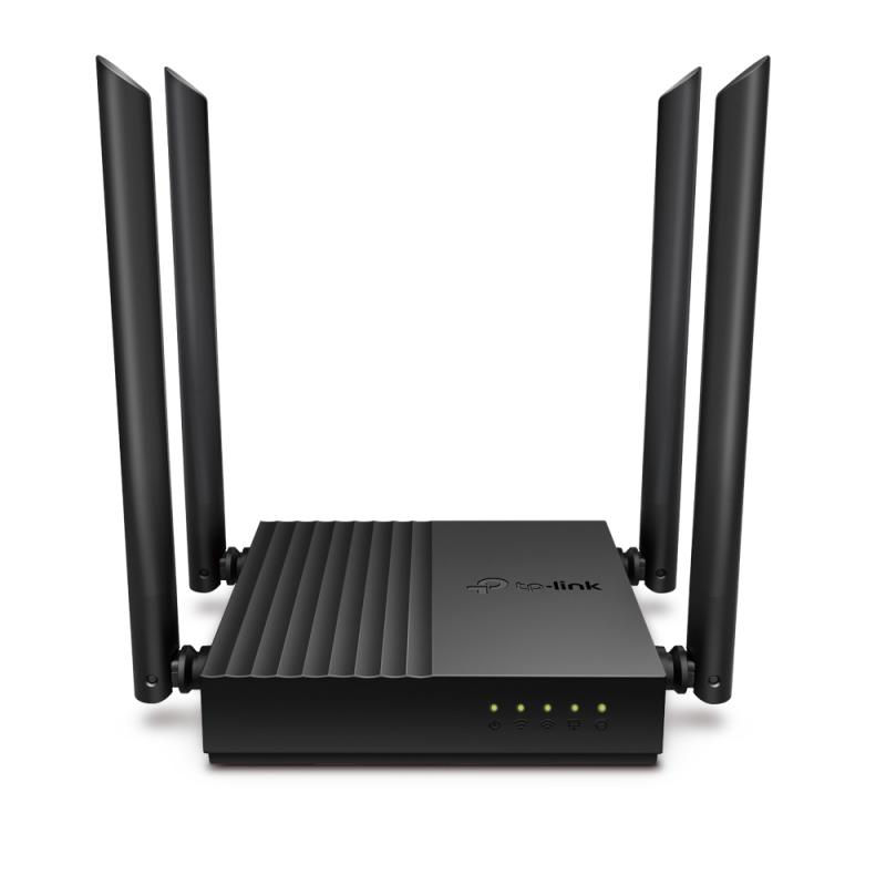 ROUTER WIFI TP-LINK ARCHER C64 AC1200 D.BAND 4ANT