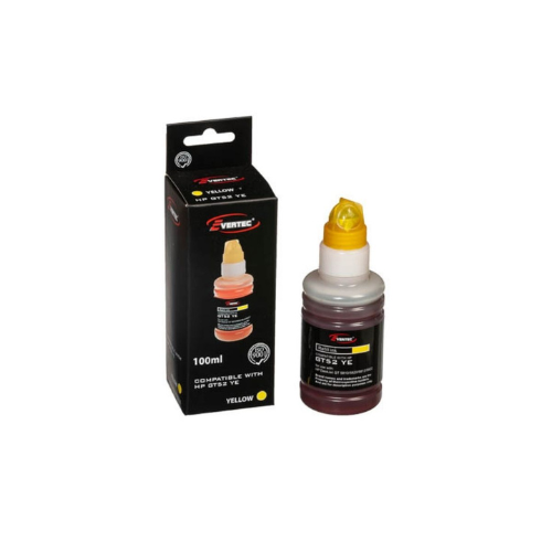 EVERTEC TINTA HP GT52 100ML AMARILLO HP5820