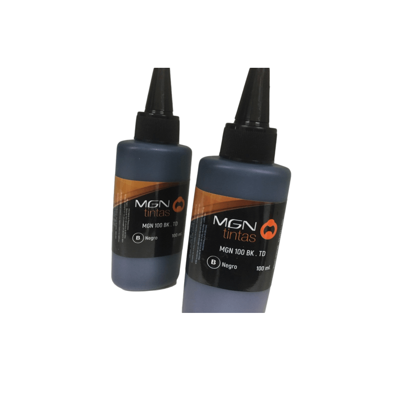 TINTA MAGNA SUBLIMACION UNIVERSAL TS MGN-TS100 NEGRO 100ML