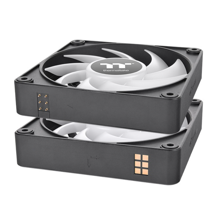 COOLER CHASIS 120MM THERMALTAKE CT120 EX ARGB (PACK X3) BLACK 2000RPM CL-F181-PL12SW-A