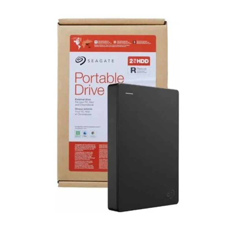 HD USB 2TB SEAGATE PORTABLE DRIVE 3.0 / R+ RESCUE DATA RECOVERY SERVICES 24 MESES