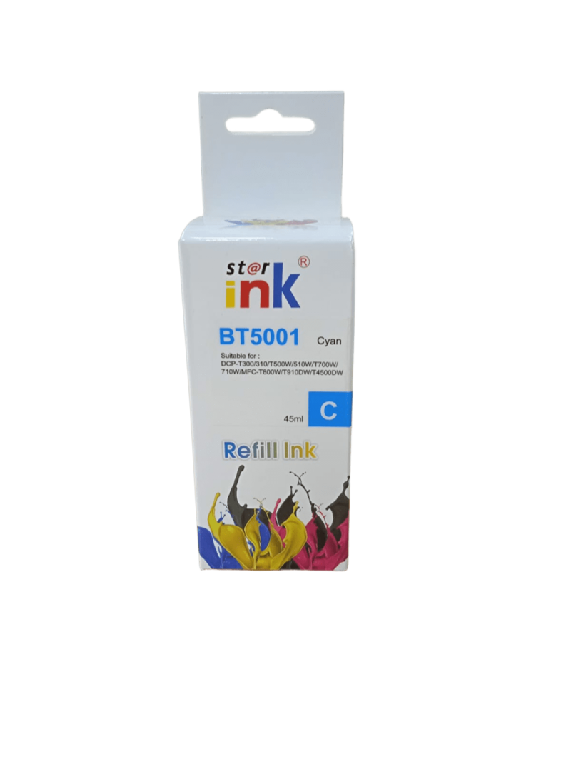 TINTA ALTERNATIVA BROTHER BT-5001 CYAN