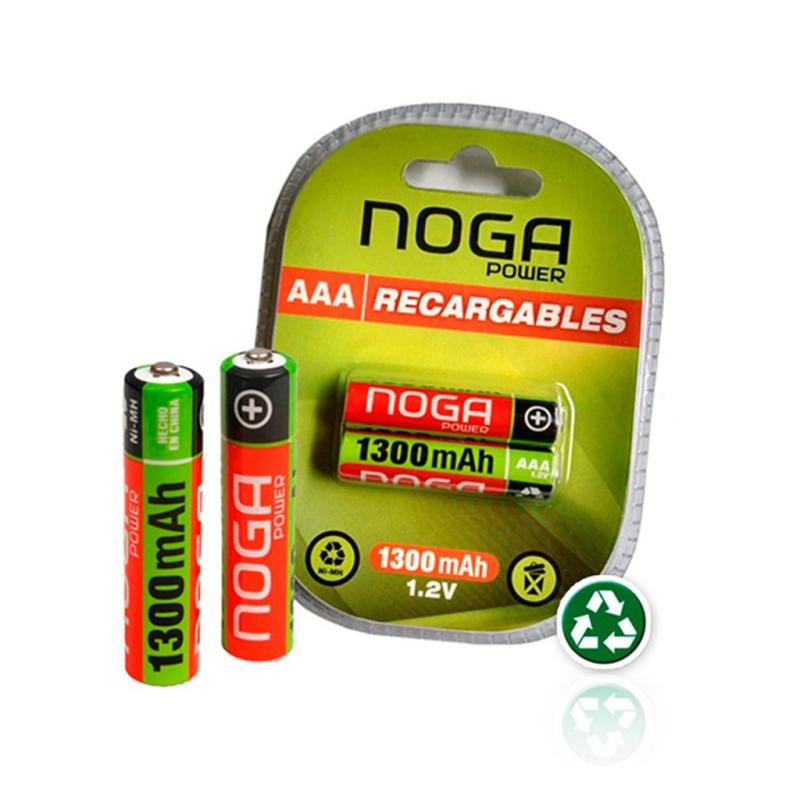 PILA AAA RECARGABLE NOGANET 1100 1.2V X2 UNIDADES