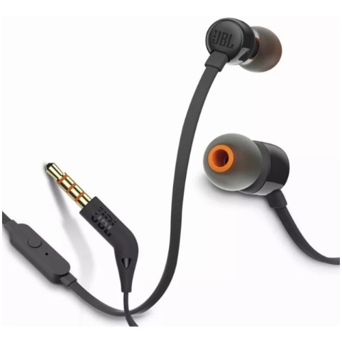 AURICULAR JBL T110 NEGRO C/MIC