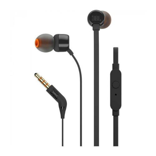 AURICULAR JBL T110 NEGRO C/MIC