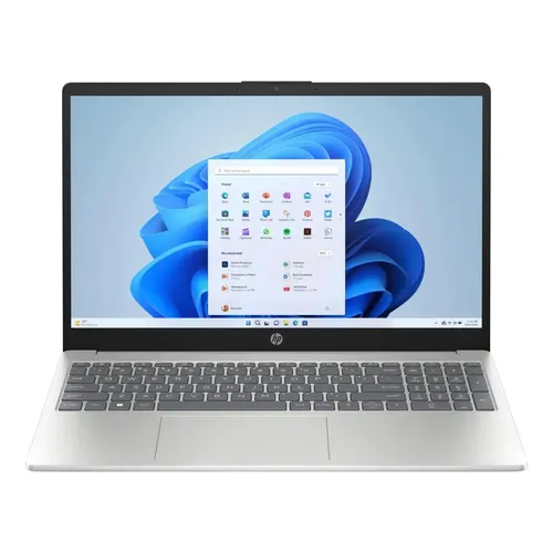 NOTEBOOK INTEL CORE ULTRA 5 225U / WIN11 HOME/ HP 15-FD2050WM/ 16GB DDR5 5600MHZ (2X8GB MAX 32GB)/ SSD 512GB NVME PCIE/ 15.6" FHD IPS TOUCH/INTEL IA BOOST NPU 12 TOPS/ D4JK5UA#ABA/ NATURAL SILVER/ TECLADO INGLES/ (1112641) EXT