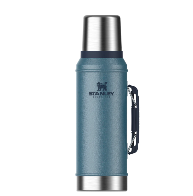 TERMO STANLEY CLASICO 950 ML CON MANIJA Y TAPON CEBADOR LAKE 10-10148-043