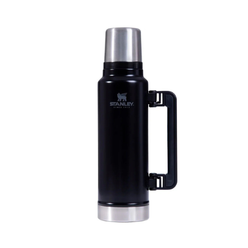 TERMO STANLEY CLASICO 1.4 LTS. ASA PLEGABLE NEGRO