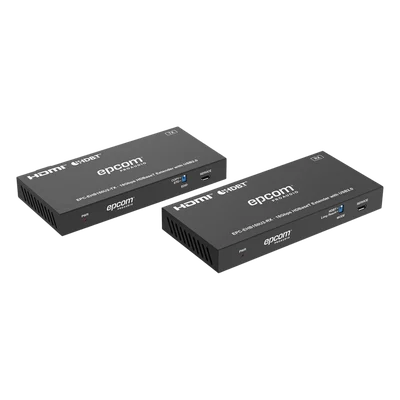 EXTENSOR HDMI HASTA 150MT POR UTP CAT 6 CON KVM USB EVOX CHABZ