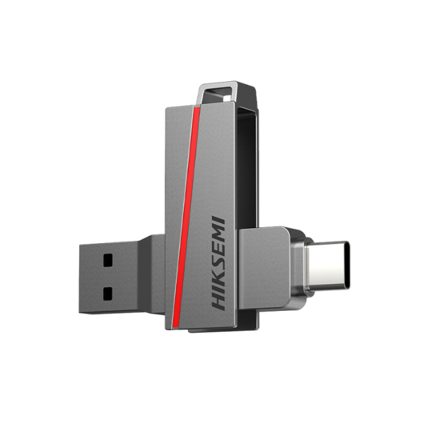 PEN DRIVE 128GB HIKSEMI 3.0 E307C DUAL USB 3.0/ TYPE C
