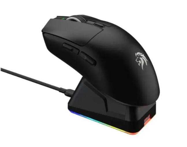 MOUSE GAMER  NETMAK NM-GM62 TRIMODO CON BASE DE CARGA